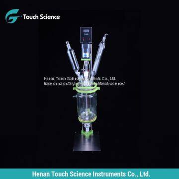 5L China Made Cap Style Jacketed Glass Reactor photo-4