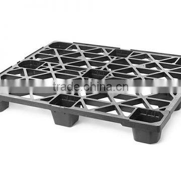 Black Color High Quality Nestable Plastic Pallet for Sale