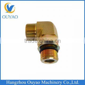 Custom Made Brass Hydraulic 90 Degree Male Elbow Fittings