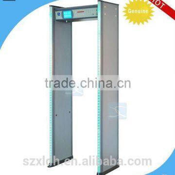 Walk through Metal Detector Gate LCD Display 8 Detecting Zone