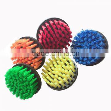 Drill Powered Spinning Detailing Nylon Scrub Brush Quick Change Shaft photo-3
