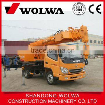 Factory 6 Ton Used Truck Crane With Boom Crane