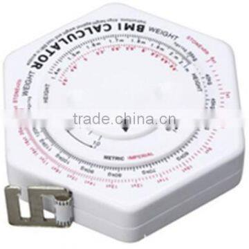 Hexagon BMI calculator measuring tape wholesale