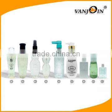 Plastic Pressed Screw Pump Bottle Lotion Shampoo PET