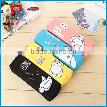 Kids Cotton stationary pocket pencil bag for school and office pencil pocket bag