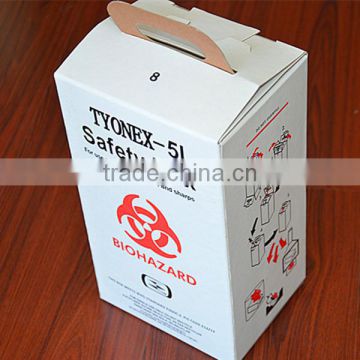 Dangerous medical waste burning box for disposable medical tools