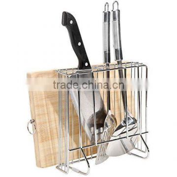 Kitchen knife metal rack