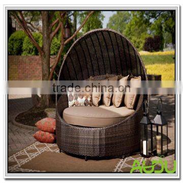 Audu Chaise Lounge With Canopy,Large Chaise Lounge With All Cushion