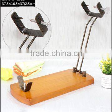 50% off with low MOQ wooden spanish ham leg stand