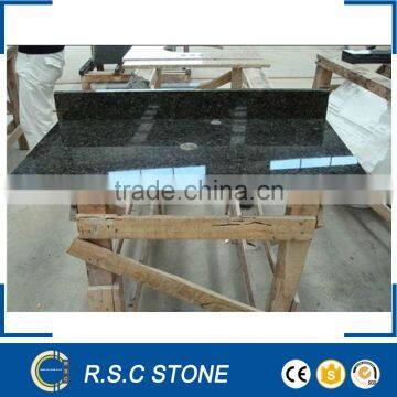 hot sale green ubatuba granite vanity top