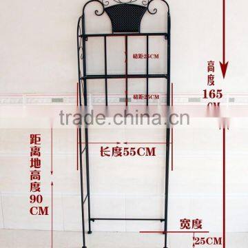 Metal 3 Shelf Bathroom Storage Organizer Spacesaver Towel Over Rack Toliet photo-4