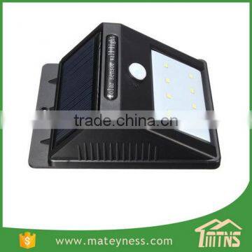 8 LED Solar Sensor Outdoor Wall Light photo-5