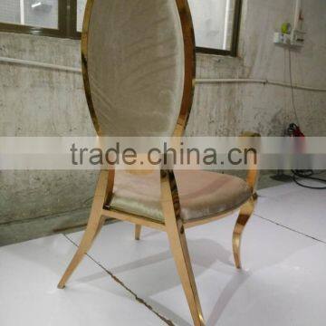 China Furniture Stainless Steel Dining Chair for Wedding photo-3