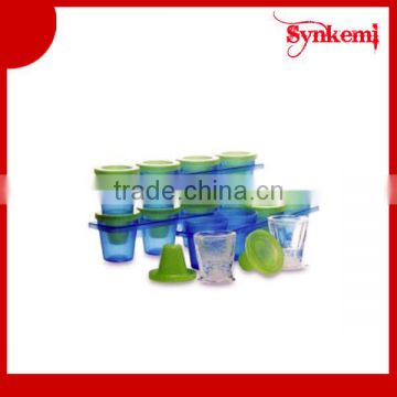 4pcs Plastic ice shot glass