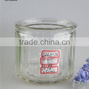 clear glass candle holder,candlestick jar,glass jar for candle