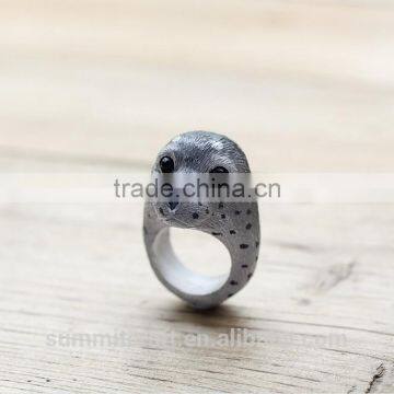 Cartoon Cute Animal Seal Jewelry Accessories Ring