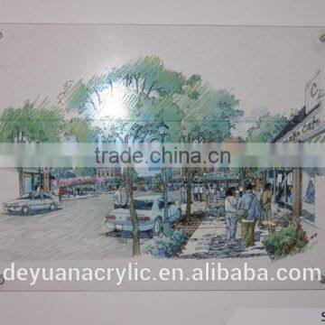 High quality Elegant and customized hanging indoor acrylic directional signage