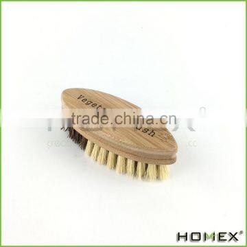 Bamboo Vegetable Scrub Brush Homex BSCI/Factory photo-3