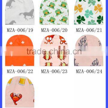 Smart Fox Printing Soft Cotton Newborn Girls Boy Hats Baby Beanies photo-6