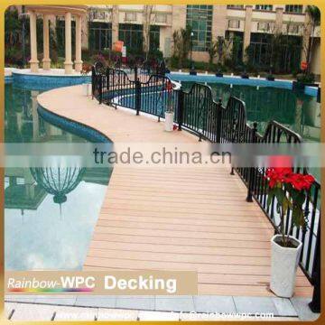 140*23mm China Manufacture WPC Engineered Wood Flooring photo-3