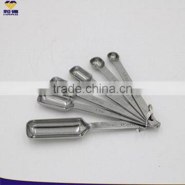 6 PCS Wholesale Stainless Steel Measuring Spoons For Cooking Tools photo-3