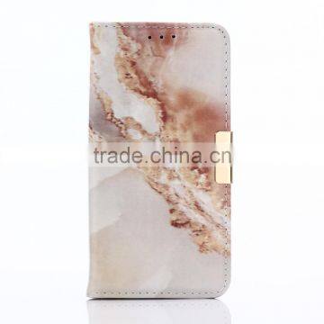 Noble Design High Quality Marble PU Card Bumper/pocket Cell Phone Case for Samsung photo-5