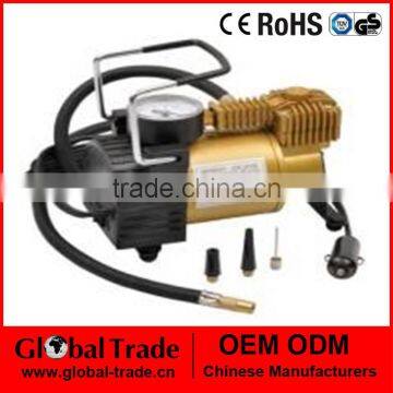 12V Metal Air compressor with light 12V Air Pump Tyre infator compressor Car Air Compressor Air Inflator A0141