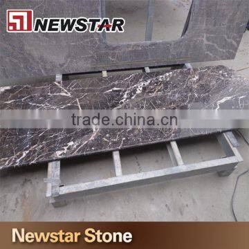 Newstar China Marron Emperador Marble Price Per Square Meter Vanity Top photo-2