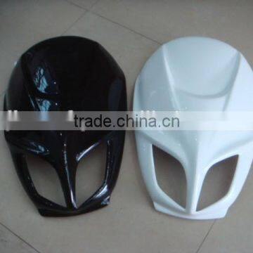 Glossy painting finish customized fiberglass motorcycle parts