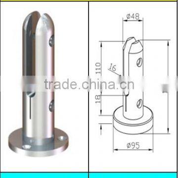 JINXIN Stainless Steel Mini Post Glass Spigot Pool Fencing System photo-3
