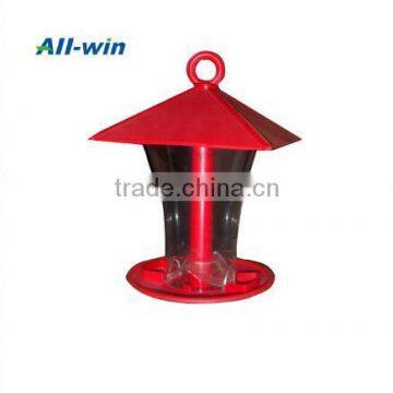 New 2017 Colourful Garden Plastic Bird Feeder PP PS Bird Feeder
