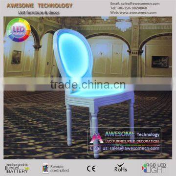 Led Glow Louis XVI Chair for Dining photo-4