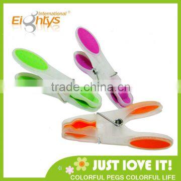 Houseware TPR Material Soft Grip Craft Clothes Drying Plastic Clip photo-2