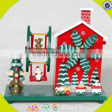 wholesale baby wooden musical box Christmas kids wooden musical box fashioned wooden musical box W07B017A