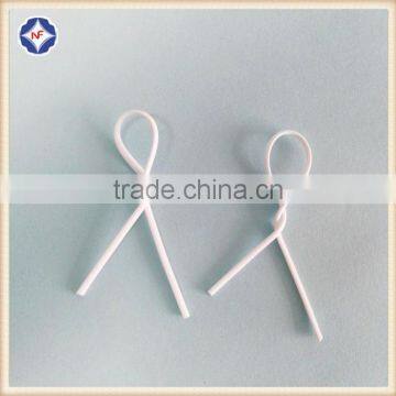 Bag Closure Used Precut Colorful Plastic Coated Iron Wire Twist Tie photo-6