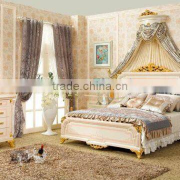 2013 year newest design elegant MDF European design solid wood furniture