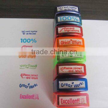 2016 Good Quality and Competitive Price Teacher Stamp Set/8pcs Stamp Set /student Stamp Set photo-2