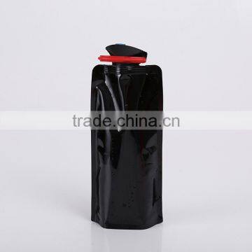 New Duck Mouth Portable Folding Aluminum Foil Bag Of Water Kettle Creative Outdoor Folding Water Bottle photo-2