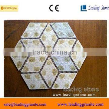 Cheap Coloured Granite Floor Mosaic Tile photo-2