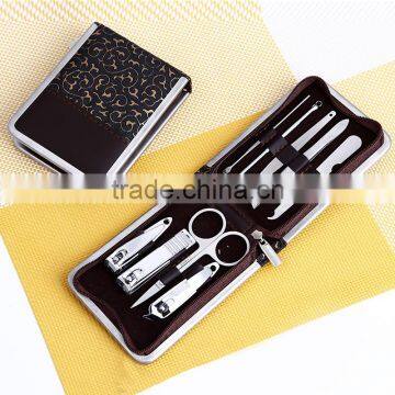 Home Use 9PCS High Quality Beauty Nail Care Nail Clippers Set Manicure Sets photo-6