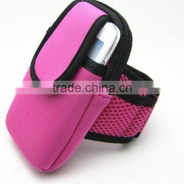 Neoprene Sport Personalized Smartphone Mobile Phone Armband Pouch Bag