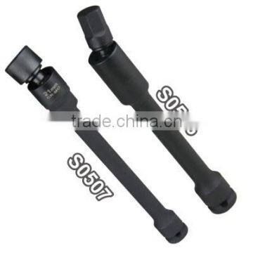 Long Impact Universal Bit Socket for Internal Hexagonal Screws