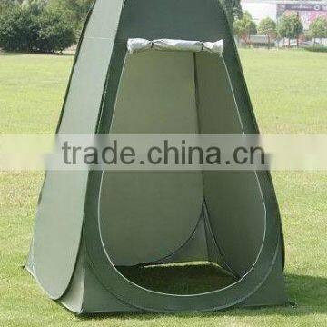 190T Polyester taffeta pop up portable camping shower tent