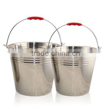Wholesale Metal Bucket Stainless Steel Champagne Bucket With Lid photo-3
