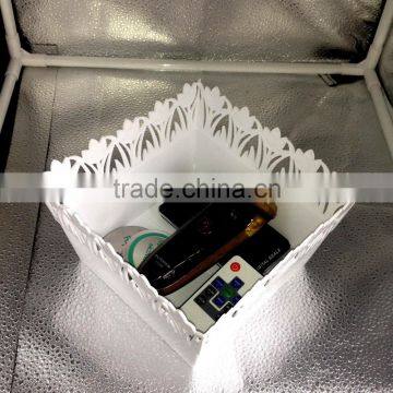 Plastic Hollow Out Sundry Basket photo-5