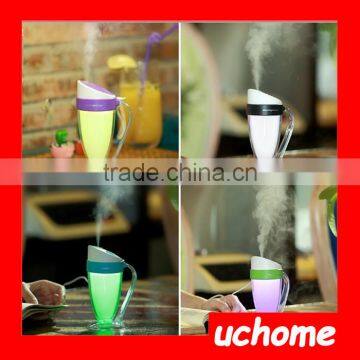 UCHOME 2017 Newest Design USB Moonlight Cup Humidifier With Coloful Led Light photo-2