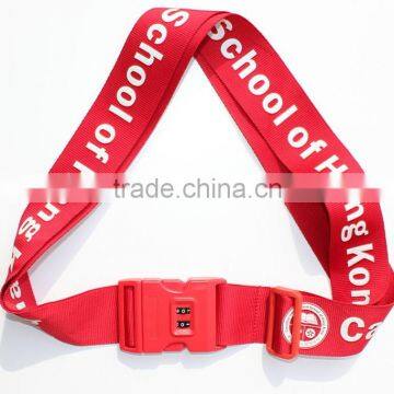 fashionable luggage straps customized logo