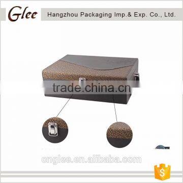 Eco-Friendly Customized Pu Wine Packaging Box photo-3