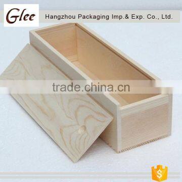 custom pure hifh quality professional wholesale blank wooden box for gift