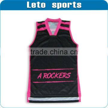 high quality girl basketball jersey uniform design